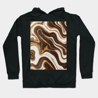 Brown marble gradient Hoodie